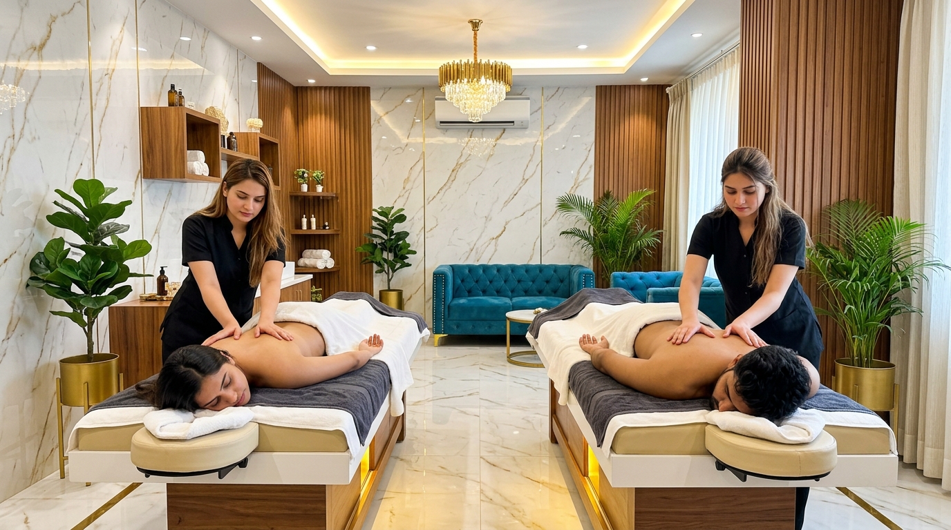 Couple Massage in Moosapet at Lavitro Wellness Spa