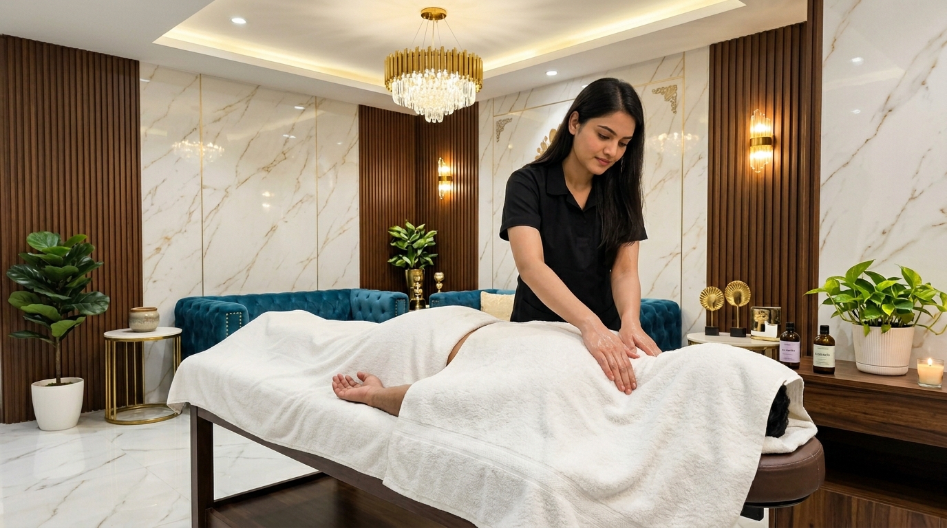 Swedish Massage in Moosapet at Lavitro Wellness Spa