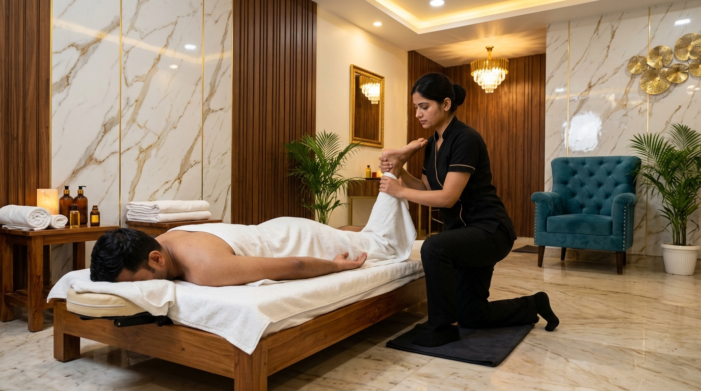 Thai Massage in Moosapet at Lavitro Wellness Spa